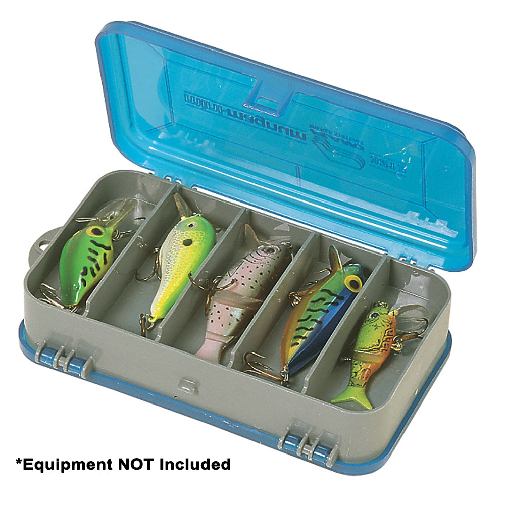 Plano Double-Sided Tackle Organizer Small - Silver/Blue [321309] - BuoyMart.com  Tackle Storage Plano