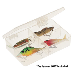 Plano Four-Compartment Tackle Organizer - Clear [344840] - BuoyMart.com  Tackle Storage Plano