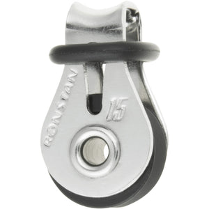 Ronstan Series 15 Ball Bearing Utility Block - Single Block, Loop Head [RF15101] - BuoyMart.com  Blocks Ronstan