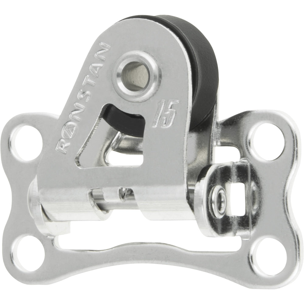 Ronstan Series 15 Ball Bearing Utility Block - Pivoting Lead Block [RF15174] - BuoyMart.com  Blocks Ronstan