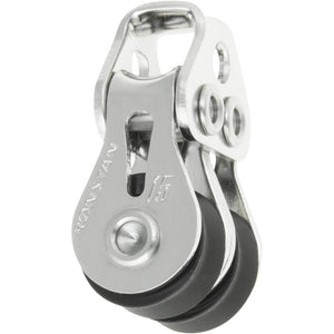 Ronstan Series 15 Ball Bearing Utility Block - Double, Loop Head [RF15202] - BuoyMart.com  Blocks Ronstan