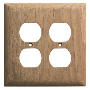Whitecap Teak 2-Duplex/Receptacle Cover Plate [60177] - BuoyMart.com  Teak Whitecap