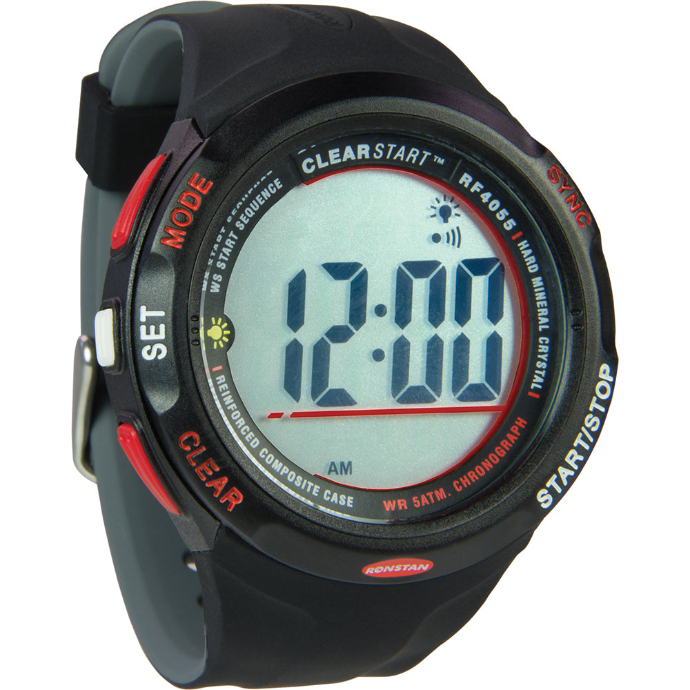 Ronstan RF4055 ClearStart 50mm Sailing Watch - Black/Grey [RF4055A] - BuoyMart.com  Accessories Ronstan
