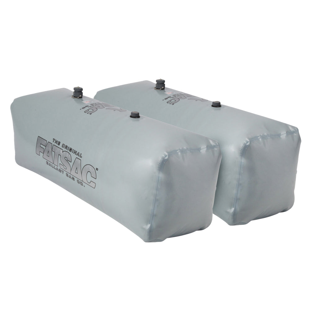 FATSAC V-drive Fat Sacs - Pair - 400lbs Each - Gray [W701-GRAY] FATSAC