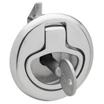 Whitecap Slam Latch Stainless Steel Locking Ring Pull [6136C] - BuoyMart.com  Latches Whitecap