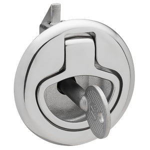 Whitecap Slam Latch Stainless Steel Locking Ring Pull [6136C] - BuoyMart.com  Latches Whitecap