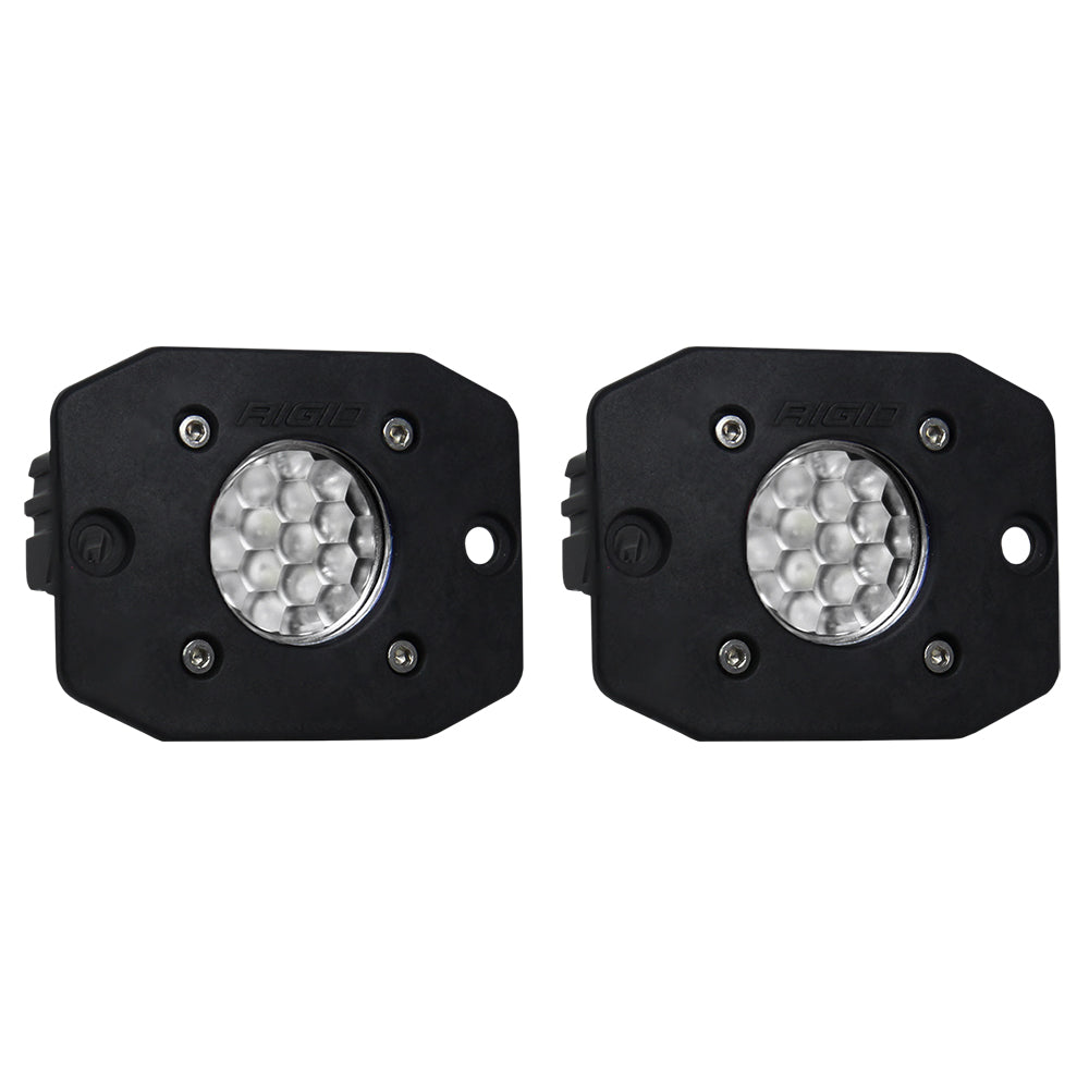 RIGID Industries Ignite Flush Mount Flood - Black [20641] - BuoyMart.com  Flood/Spreader Lights RIGID Industries