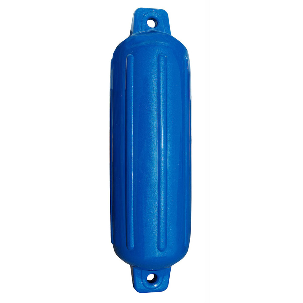 Taylor Made Storm Gard 5.5" x 20" Inflatable Vinyl Fender - Mid Atlantic Blue [252004] - BuoyMart.com  Fenders Taylor Made