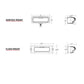 RIGID Industries SR-Q PRO Back Light Kit - Flush Mount Diffused - Pair - Black [980033] - BuoyMart.com  Flood/Spreader Lights RIGID Industries