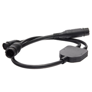 Raymarine Adapter Cable - 25-Pin to 9-Pin  8-Pin - Y-Cable to DownVision  CP370 Transducer to Axiom RV [A80494] - BuoyMart.com  Transducer Accessories Raymarine