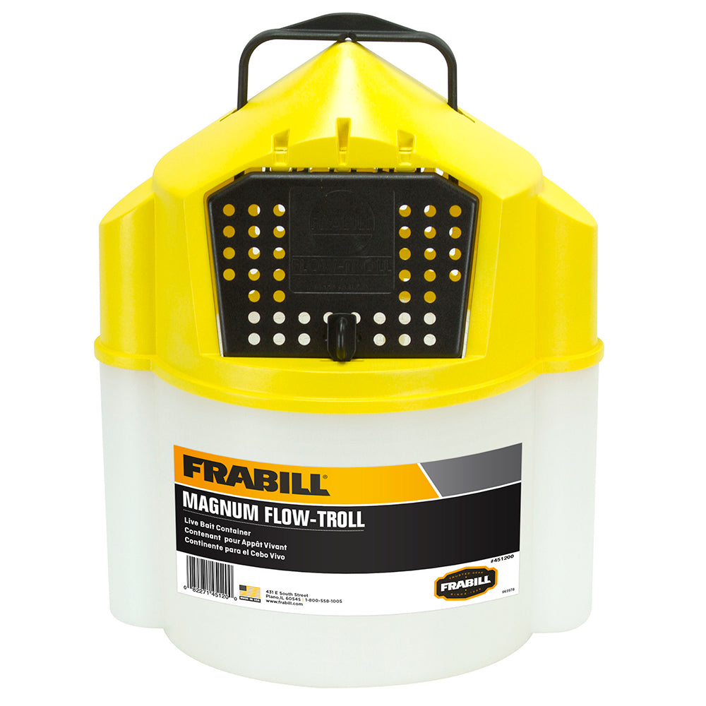 Frabill Magnum Flow Troll Bucket - 10 Quart [451200] - BuoyMart.com  Bait Management Frabill