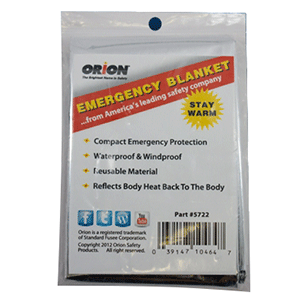 Orion Emergency Blanket [464] - BuoyMart.com  Foul Weather Gear Orion