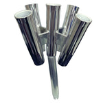 Tigress Five Rod Cluster - Bent Butt - Polished Aluminum [88157-2] - BuoyMart.com  Rod Holders Tigress