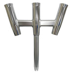 Tigress GS Trident Rod Holder - Straight Butt - Polished Alumunim [88160-1] - BuoyMart.com  Rod Holders Tigress