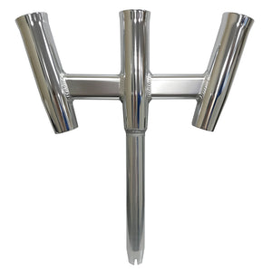 Tigress GS Trident Rod Holder - Straight Butt - Polished Alumunim [88160-1] - BuoyMart.com  Rod Holders Tigress