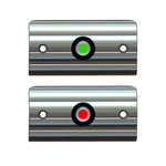 TACO Rub Rail Mounted Navigation Lights f/Boats Up To 30 - Port  Starboard Included [F38-6602-1] - BuoyMart.com  Navigation Lights TACO Marine