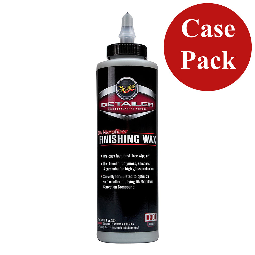 Meguiars DA Microfiber Finishing Wax - 16oz *Case of 6* [D30116CASE] - BuoyMart.com  Cleaning Meguiar's