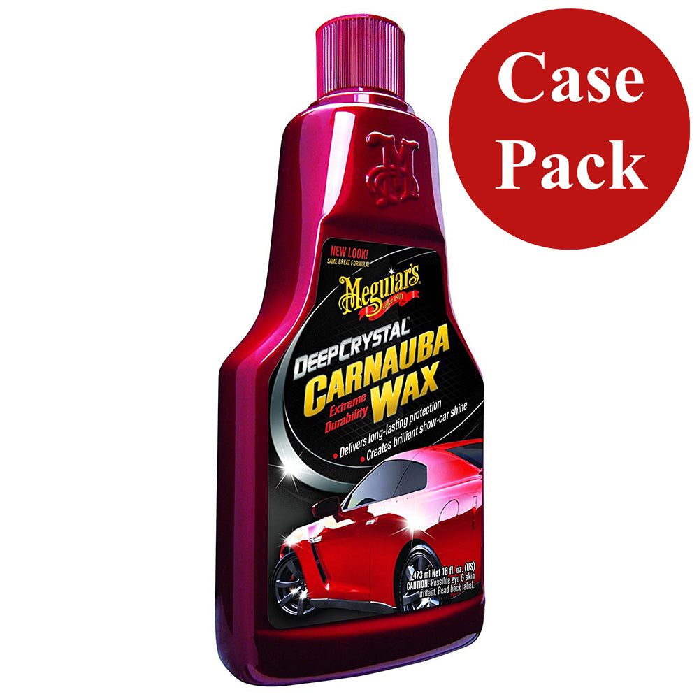 Meguiars Deep Crystal Carnauba Wax - 16oz *Case of 6* [A2216CASE] - BuoyMart.com  Cleaning Meguiar's