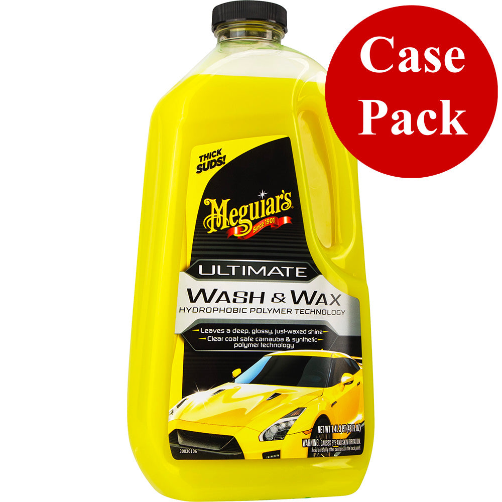 Meguiars Ultimate Wash  Wax - 1.4 Liters *Case of 6* [G17748CASE] - BuoyMart.com  Cleaning Meguiar's