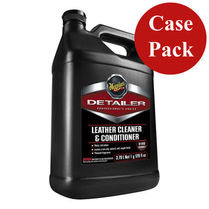 Meguiars Detailer Leather Cleaner  Conditioner - 1-Gallon *Case of 4* [D18001CASE] - BuoyMart.com  Cleaning Meguiar's