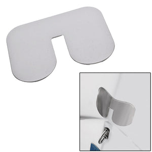 Megaware ScuffBuster Standard with Notch - 5.75" x 4.5" - Notched Bowguard - 22G - Stainless Steel [02638] - BuoyMart.com  Rollers & Brackets Megaware