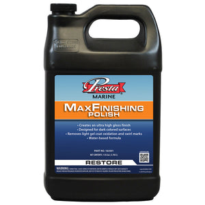 Presta MaxFinishing Polish - 1-Gallon [163501] - BuoyMart.com  Cleaning Presta