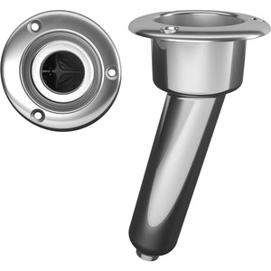 Mate Series Stainless Steel 15 Rod  Cup Holder - Drain - Round Top [C1015D] - BuoyMart.com  Rod Holders Mate Series