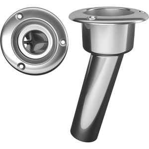 Mate Series Stainless Steel 15 Rod  Cup Holder - Open - Round Top [C1015ND] - BuoyMart.com  Rod Holders Mate Series