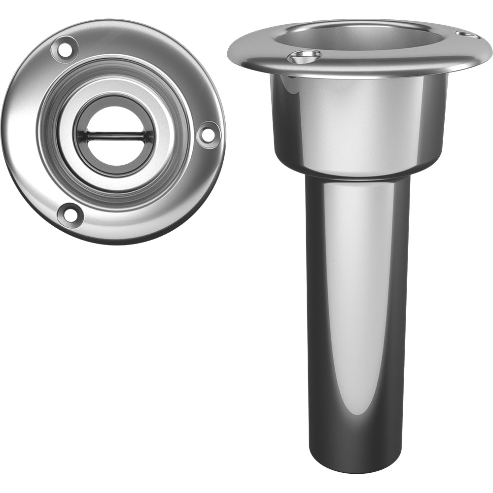 Mate Series Stainless Steel 0 Rod  Cup Holder - Open - Round Top [C1000ND] - BuoyMart.com  Rod Holders Mate Series