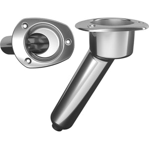 Mate Series Stainless Steel 30 Rod  Cup Holder - Drain - Oval Top [C2030D] - BuoyMart.com  Rod Holders Mate Series