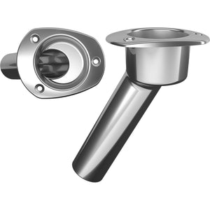 Mate Series Stainless Steel 30 Rod  Cup Holder - Open - Oval Top [C2030ND] - BuoyMart.com  Rod Holders Mate Series