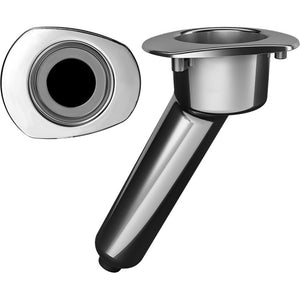 Mate Series Elite Screwless Stainless Steel 30 Rod  Cup Holder - Drain - Oval Top [C2030DS] - BuoyMart.com  Rod Holders Mate Series