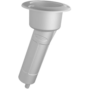Mate Series Plastic 15 Rod  Cup Holder - Drain - Round Top - White [P1015DW] - BuoyMart.com  Rod Holders Mate Series