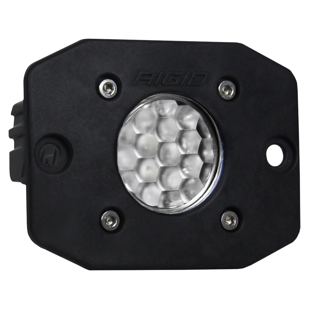 RIGID Industries Ignite Flush Mount Diffused - Single - Black [20631] - BuoyMart.com  Flood/Spreader Lights RIGID Industries