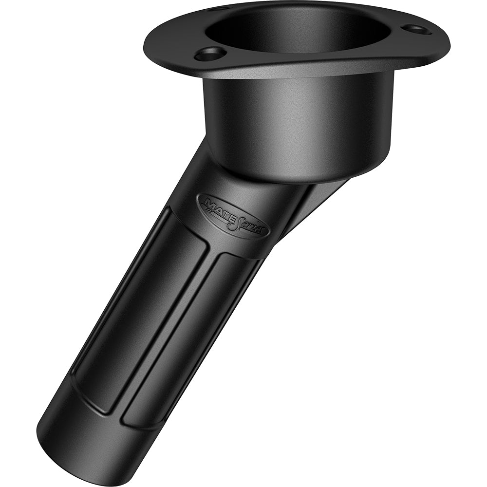 Mate Series Plastic 30 Rod  Cup Holder - Open - Oval Top - Black [P2030B] - BuoyMart.com  Rod Holders Mate Series
