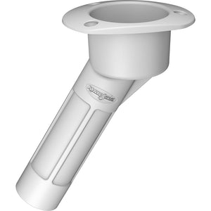 Mate Series Plastic 30 Rod  Cup Holder - Open - Oval Top - White [P2030W] - BuoyMart.com  Rod Holders Mate Series