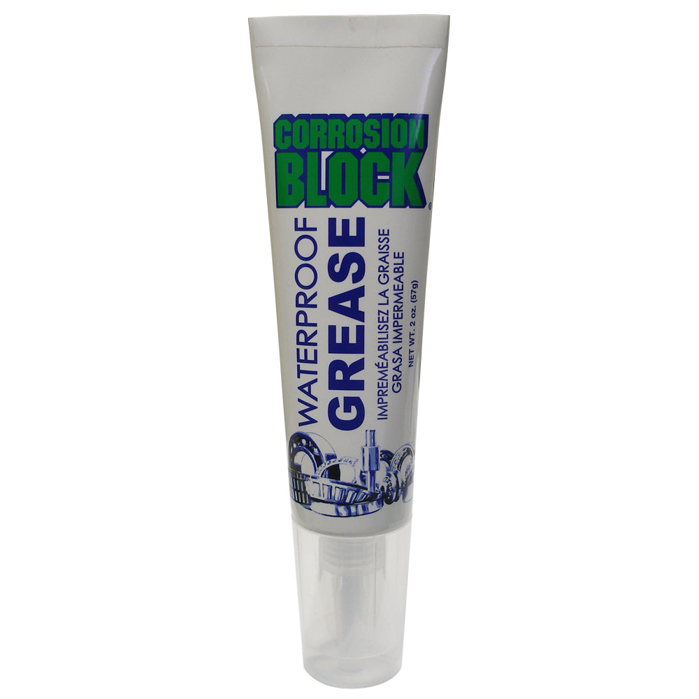 Corrosion Block High Performance Waterproof Grease - 2oz Tube - Non-Hazmat, Non-Flammable  Non-Toxic [25002] - BuoyMart.com  Cleaning Corrosion Block