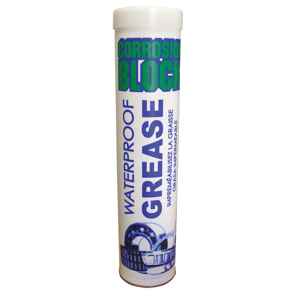 Corrosion Block High Performance Waterproof Grease - 14oz Cartridge - Non-Hazmat, Non-Flammable  Non-Toxic [25014] - BuoyMart.com  Cleaning Corrosion Block