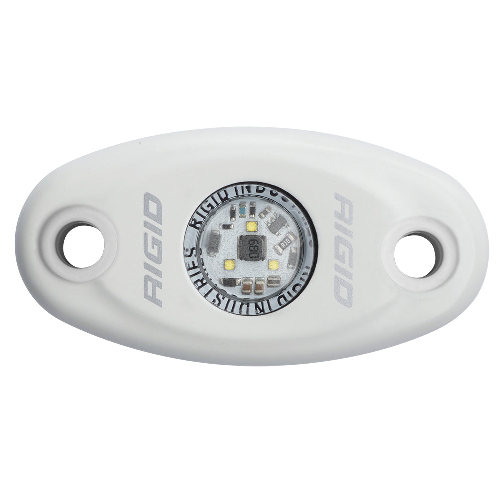 RIGID Industries A-Series White Low Power LED Light - Single - White [480153] - BuoyMart.com  Interior / Courtesy Light RIGID Industries