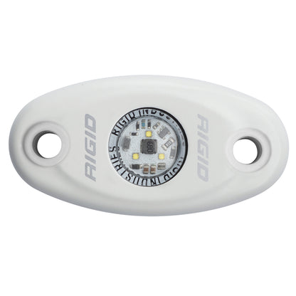 RIGID Industries A-Series White Low Power LED Light - Single - White [480153] - BuoyMart.com  Interior / Courtesy Light RIGID Industries