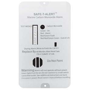 Safe-T-Alert FX-4 Carbon Monoxide Alarm [FX-4] - BuoyMart.com  Fume Detectors Safe-T-Alert