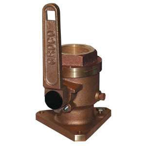 GROCO 1" Bronze Flanged Full Flow Seacock [BV-1000] - BuoyMart.com  Fittings GROCO