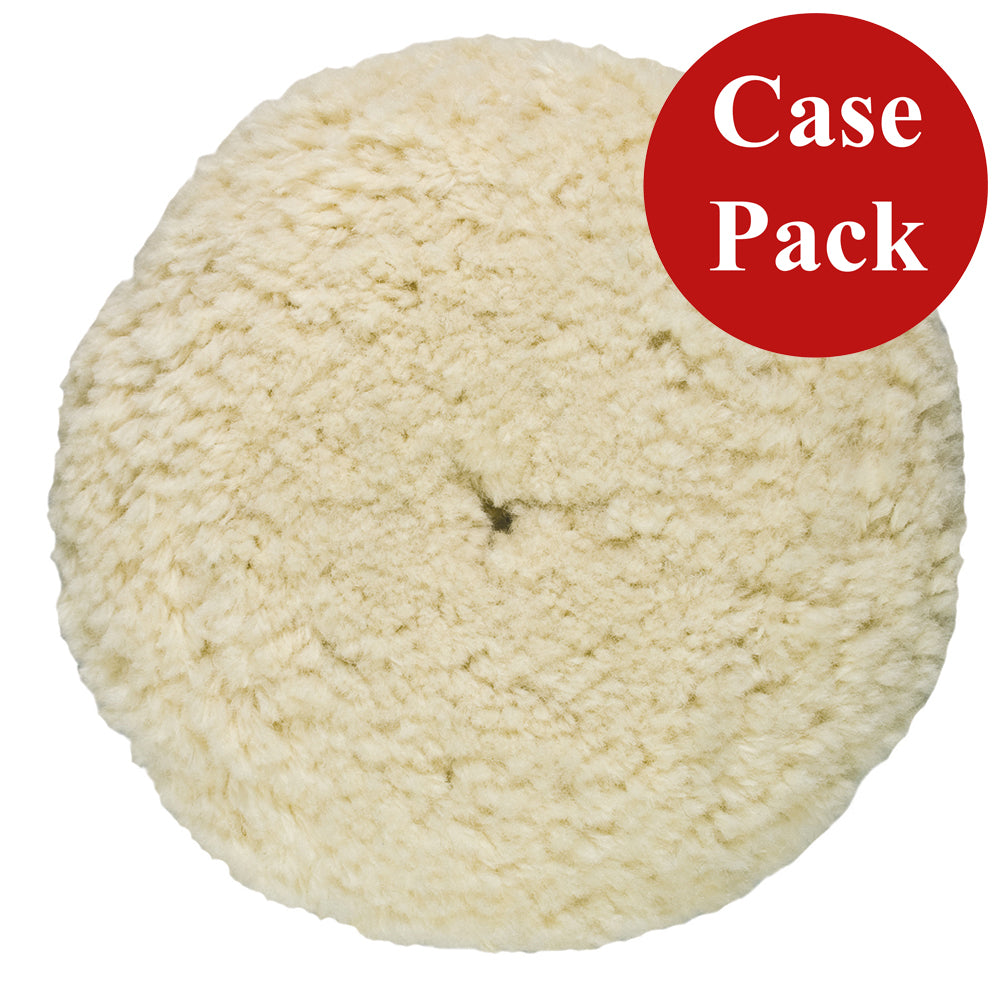 Presta Rotary Wool Buffing Pad - White Heavy Cut - *Case of 12* [810176CASE] - BuoyMart.com  Cleaning Presta