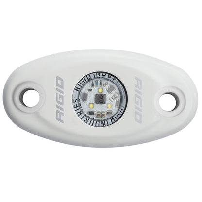 RIGID Industries A-Series White Low Power LED Light - Single - Natural White [480143] - BuoyMart.com  Interior / Courtesy Light RIGID Industries