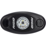 RIGID Industries A-Series Black Low Power LED Light - Single - Cool White [480033] - BuoyMart.com  Interior / Courtesy Light RIGID Industries