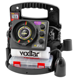 Vexilar FLX-20 Pro Pack II w/12 Ice Ducer  DD-100 [PPX2012D] - BuoyMart.com  Ice Flashers Vexilar