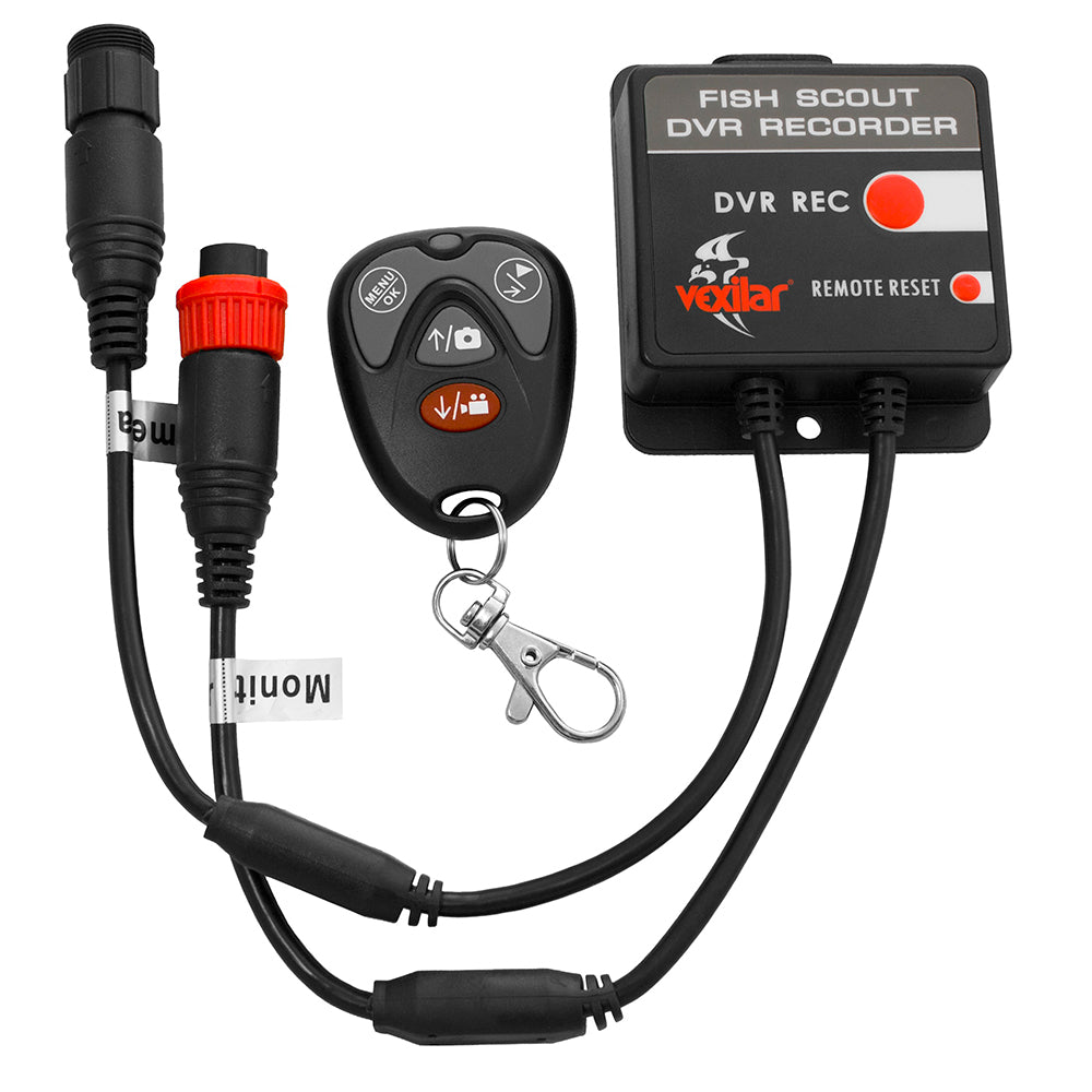 Vexilar Portable Digital Video Recorder w/Remote f/Fish Scout Camera Systems [DVR100] - BuoyMart.com  Ice Flashers Vexilar