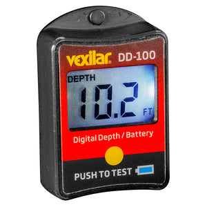 Vexilar Digital Depth  Battery Gauge [DD-100] - BuoyMart.com  Meters & Monitoring Vexilar