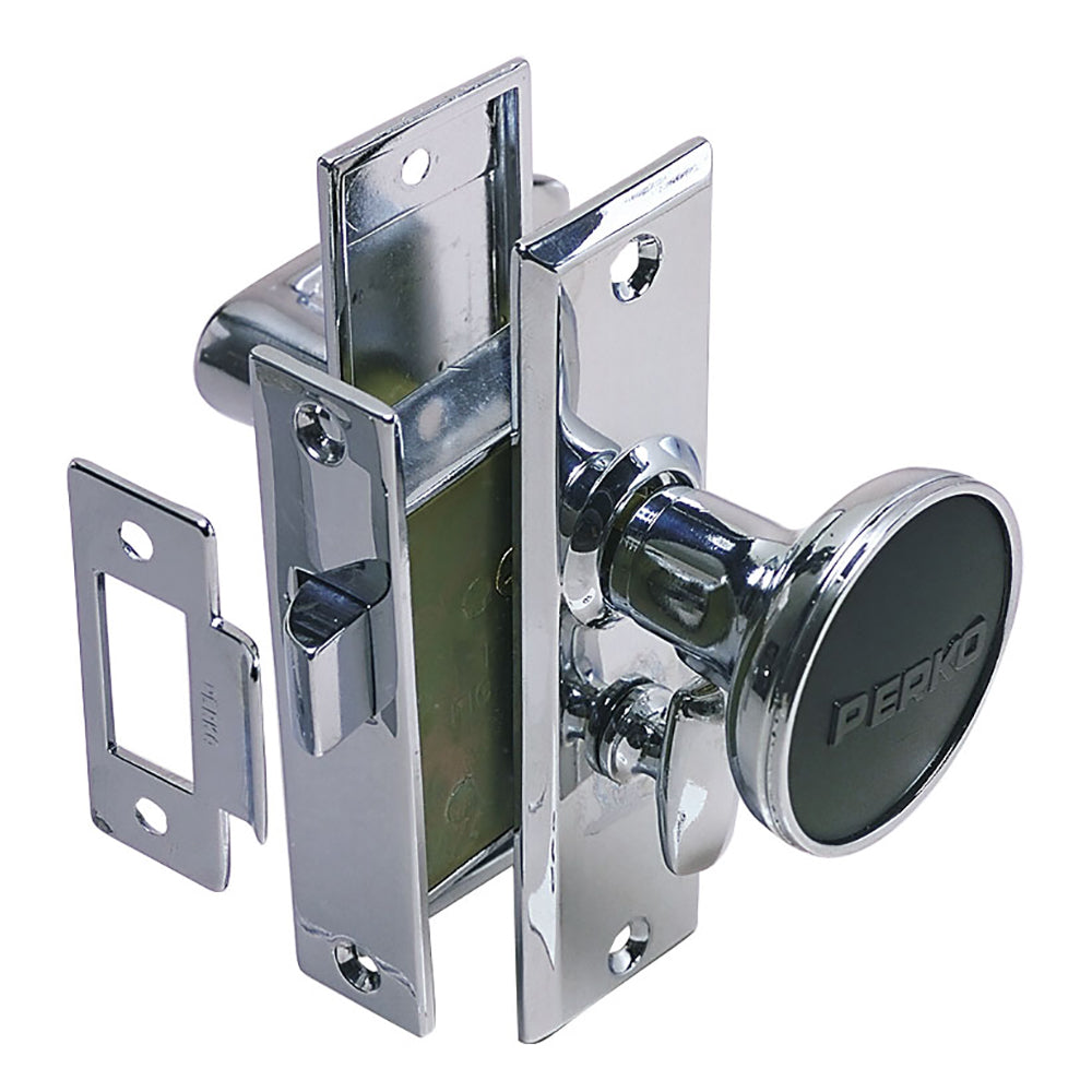 Perko Mortise Latch Set w/Turn Button [0960DP0CHR] - BuoyMart.com  Latches Perko