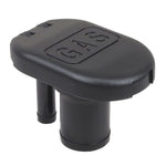 Perko Combination Vented Gas Fill/Tank f/1-1/2" Hose - Straight Neck [1319DPGBLK] - BuoyMart.com  Engine Controls Perko